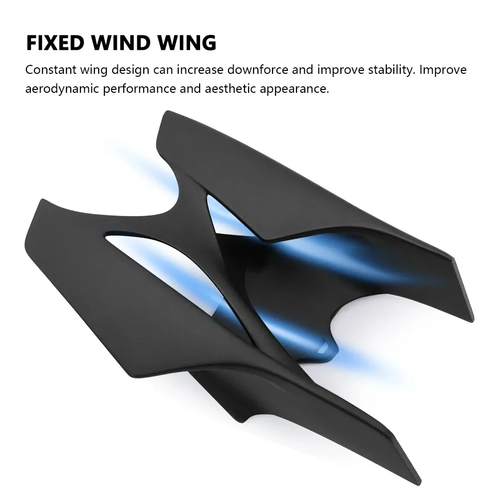 ملحقات جديدة لهوندا CB300R CB300 R 2019-2025 2024 جناح جانبي سبويلر جانبي للدراجة النارية سبويلر أمامي سبويلر سفلي جناح ثابت