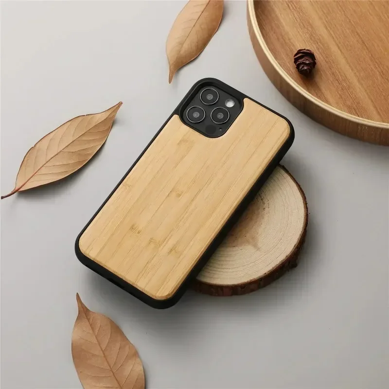 for iPhone 14 15 16 Pro Max Free Personalized Custom Solid Wood Phone Case for iPhone 11 12 13 14 15 Pro Max 16 Wooden Covers