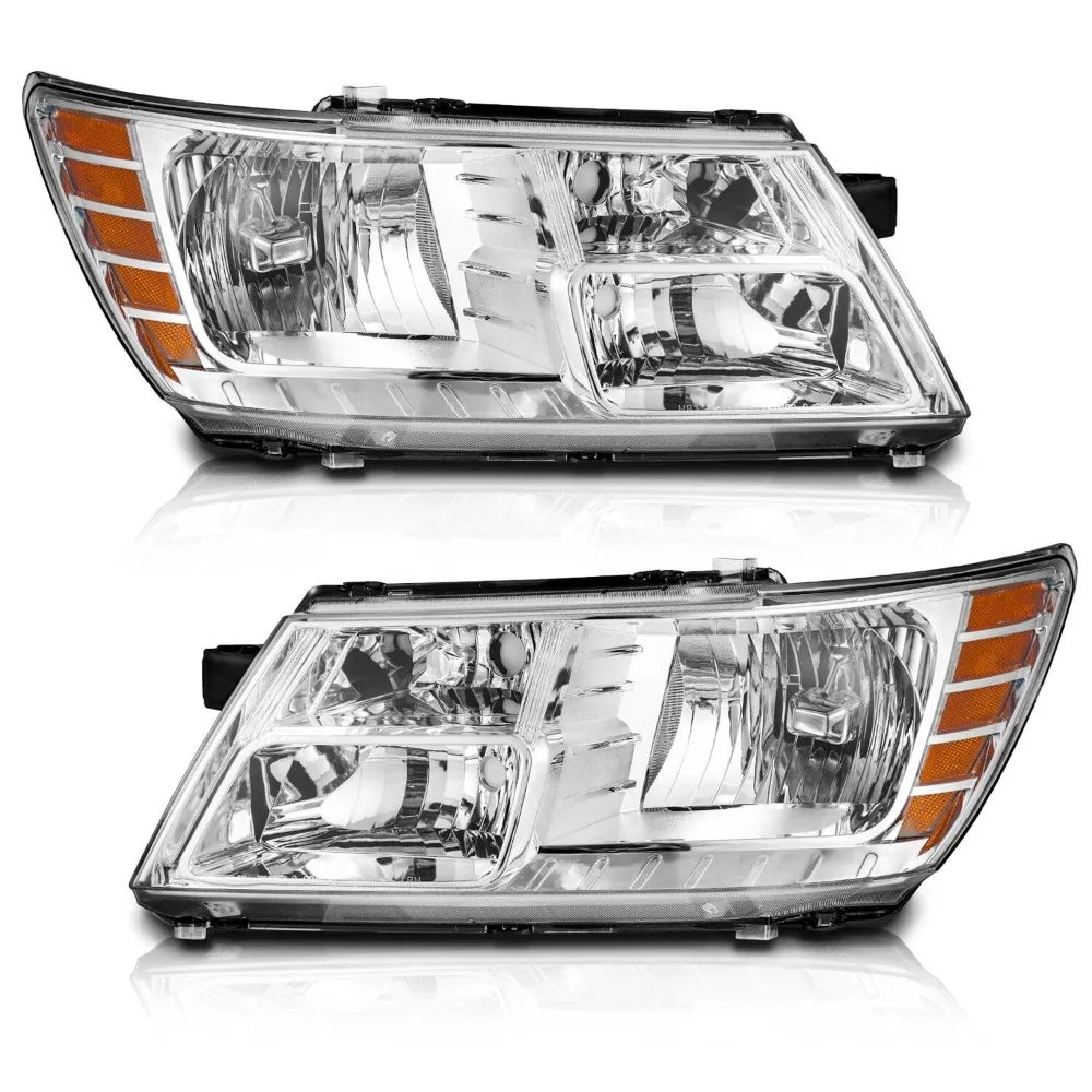 

Комплект фар для Dodge Journey 2009-2020, хромированные, без лампочек