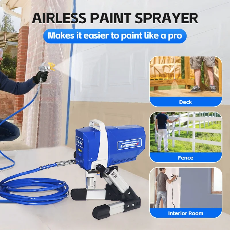 2025 بخاخ عالي الضغط 1200 وات بخاخ طلاء عالي الضغط 2.2 لتر/دقيقة بخاخ طلاء بدون هواء آلة رش المعجون #2