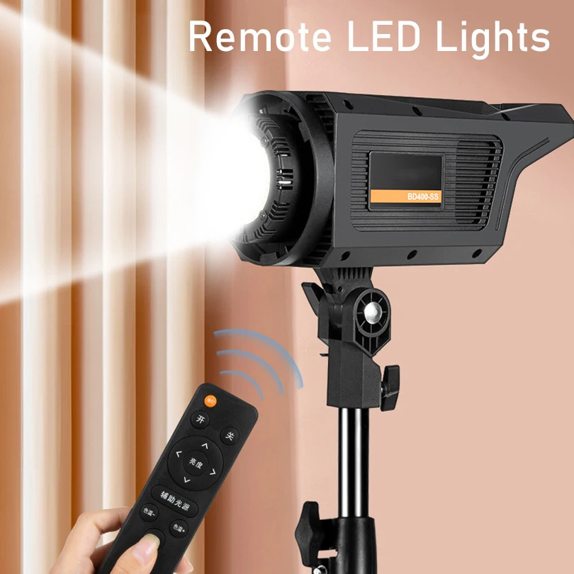 150W Photography LED Video Light Remote Control Daylight-Balanced Sun Lamp for Softbox Lighting Portrait Flash Studio Accessorie