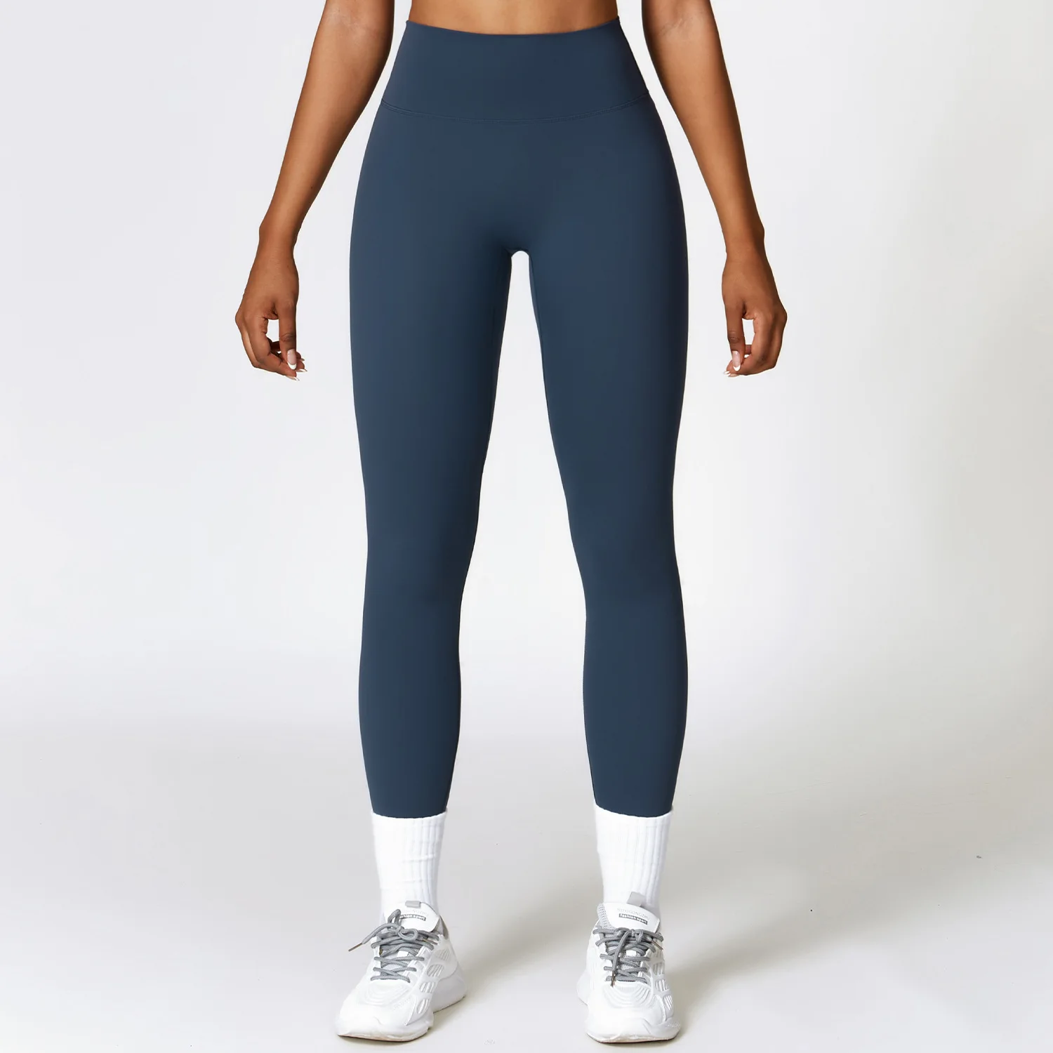 Leggings sportivi pantaloni da Yoga da donna senza cuciture a vita alta Push Up collant da donna Running Fitness Workout Scrunch Leggins abbigliamento da palestra