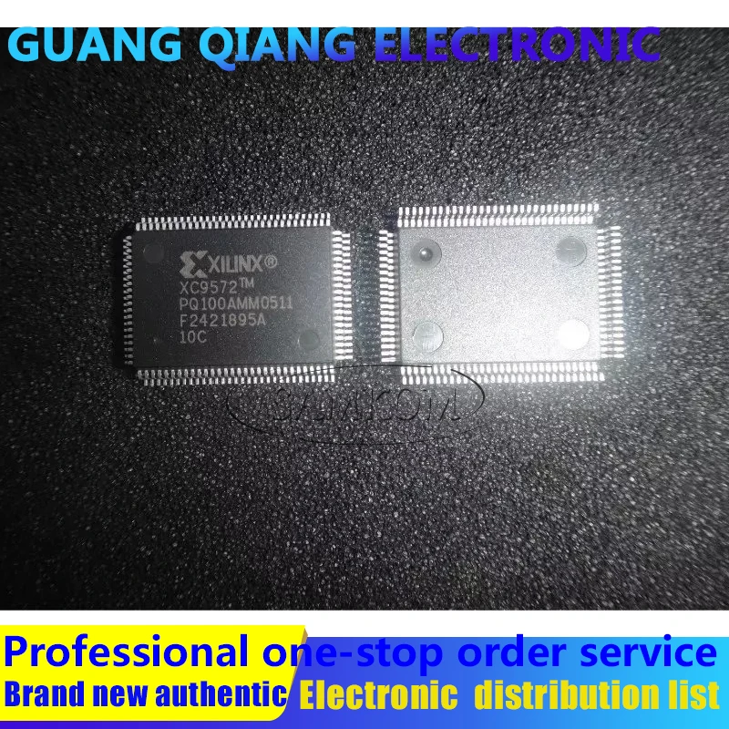 1PCS XC9572-10PQ100C  IC CPLD 72MC 10NS 100QFP