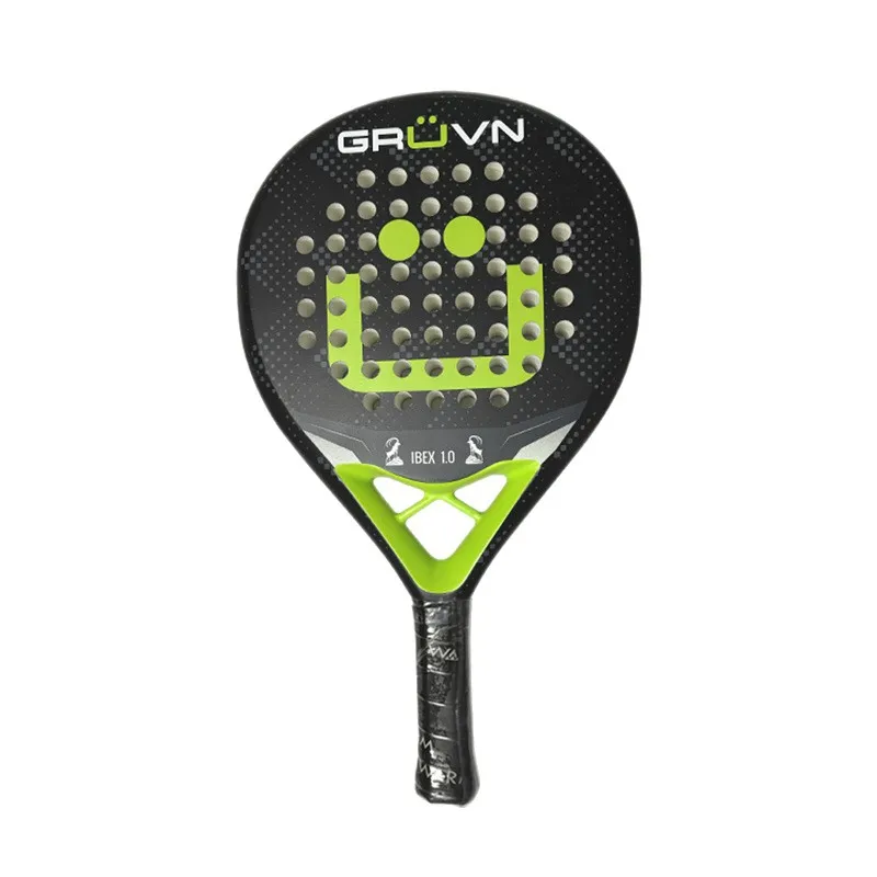 

Premium 3K Carbon fiber material padel racket for advanced competitive players, delicate 3D textured hitting surface customizabl