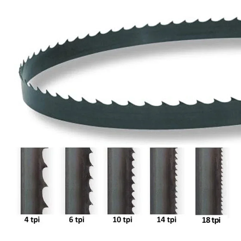 Scie à ruban pour le travail de calcul, 2240x6.35x0.35mm, 6TPI, outils, accessoires, coupe du bois, 88 ", 3 pièces