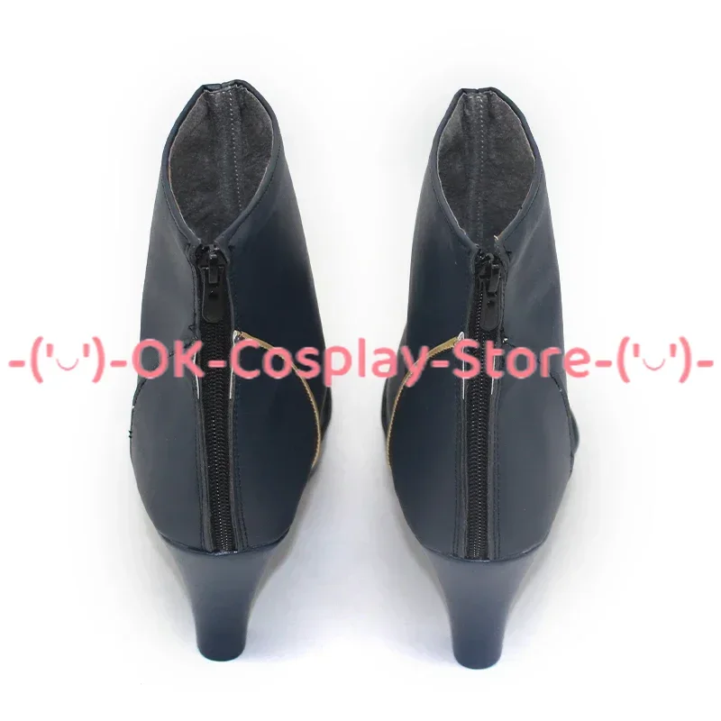 Game Blue Archive Ogata Kanna Cosplay Schoenen Pu Lederen Schoenen Halloween Carnaval Laarzen Cosplay Prop Op Maat Gemaakt