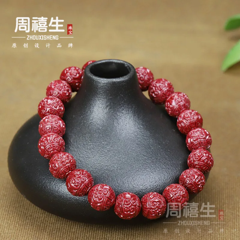 Natural Bracelets, Handmade From Ore With A High Content, Featuring Purple And Gold-Colored Bead