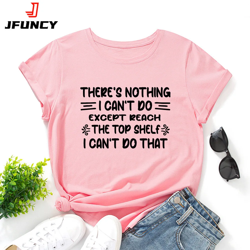 

JFUNCY Oversized Women's T-shirt Funny Graphic T Shirts Summer Woman Clothing Women Cotton Tshirt Short Sleeve Tee Female Top