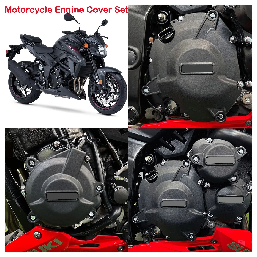 

Fit for Suzuki GSXS 750 GSX-S 750Z ABS GSX-S750 GSX-S750Z 2017-2023 Motorcycle Secondary Engine Cover Set Protection Guards Kits