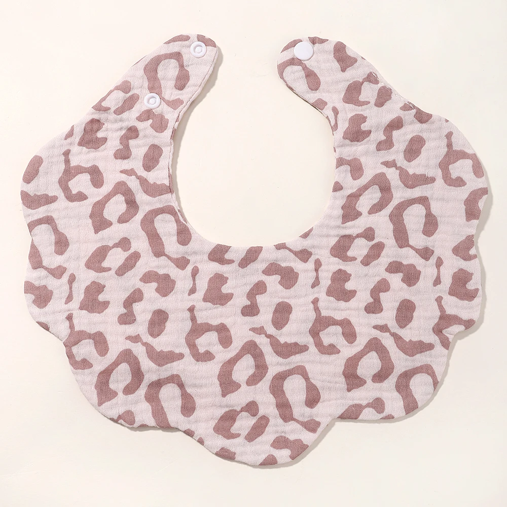 Newborn Baby Lovely Bibs Infant Burp Cloths Stuff Feeding Drool Bandana Toddler Printing Dribble Spray Type Soft Bib Accessories