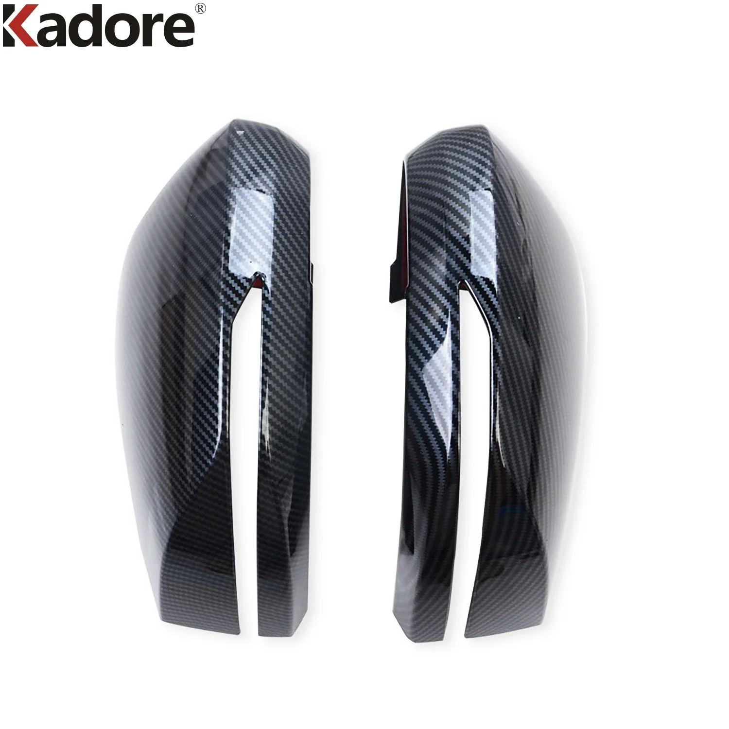 For KIA Sportage NQ5 2021 2022 2023 2024 Carbon Fiber Car Door Rearview Mirror Cover Trim Side Wing Mirror Cap Frame Accessories