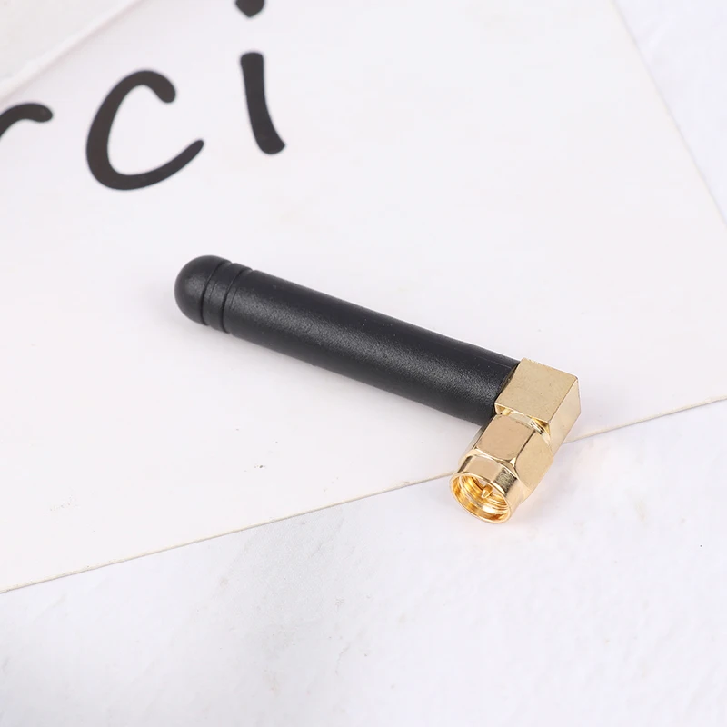 

GSM Omnidirectional High Gain Rubber Rod Antenna Bend WiFi Module DTU Internal Pin