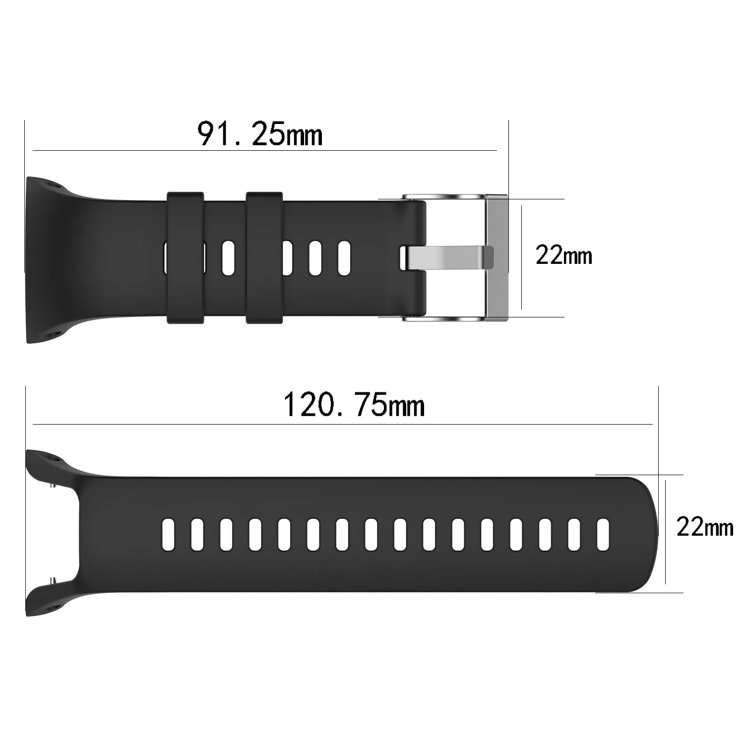 Silicone band watch Straps For Suunto Spartan Trainer Wrist HR Wristband new sport bracelet belt Replacement Strap Adjustable