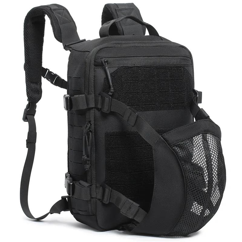 Helmet Outdoor Backpack Camouflage Military Fan Bag Multi-function Mini Backpack Tactical Backpack Mountaineering Tourism