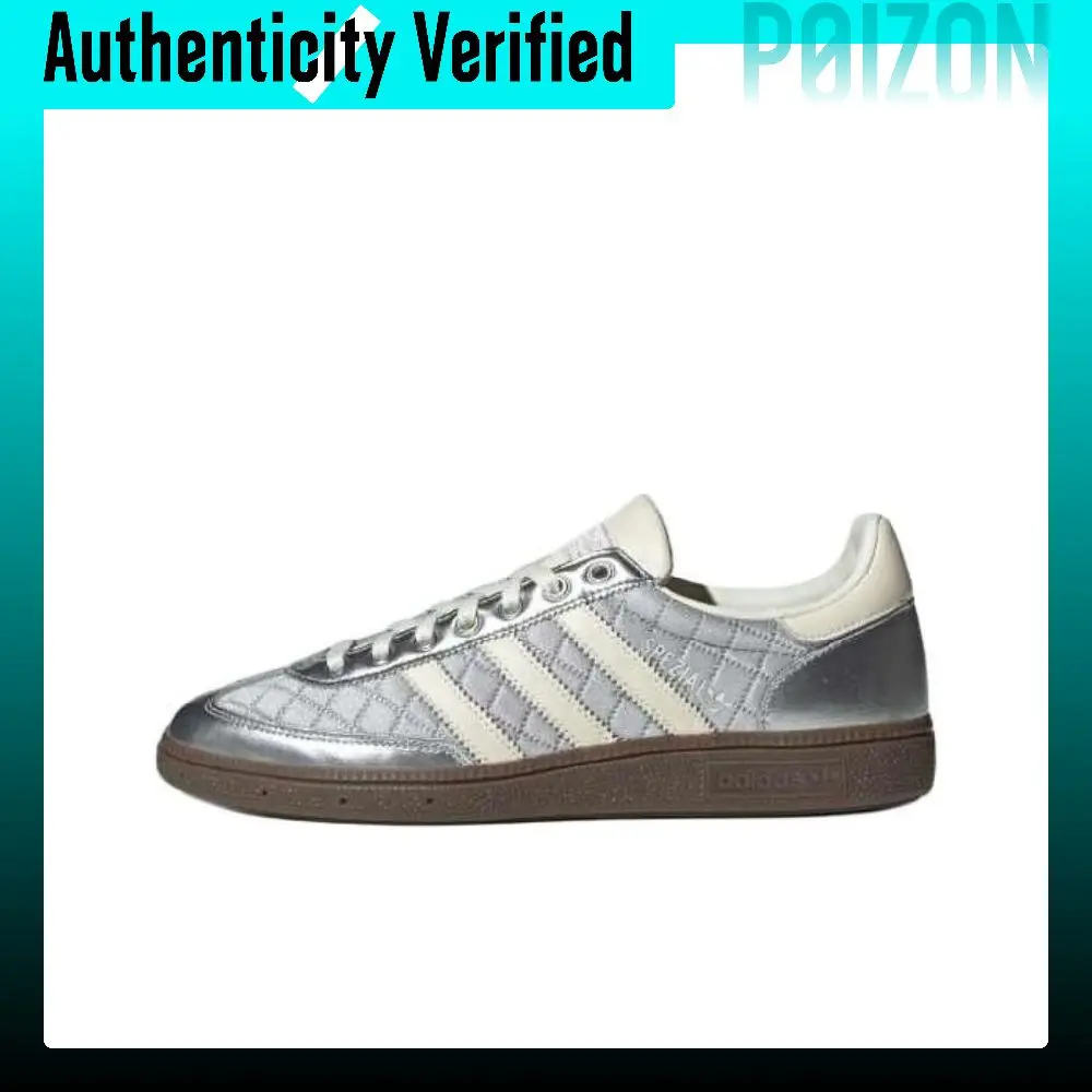 Adidas Originals HANDBALL SPEZIAL Low top Skateboard Shoes Unisex Silver KJ0853