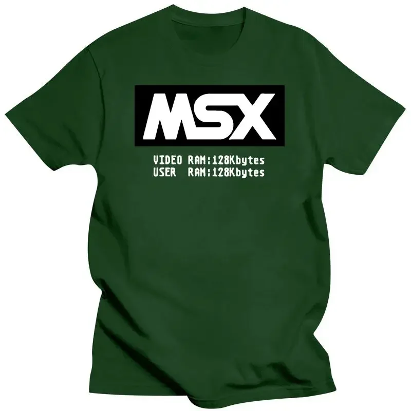 Mens Clothing  Men Tshirt MSX BIOS T Shirt Classic T Shirt Women T-Shirt Tees Top