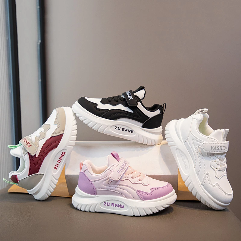 

Children Boys Shoes School Sports Fashion Leather for Kids Tennis Casual Sneakers Children's Boy Running 7-12 Years Walking Shoe