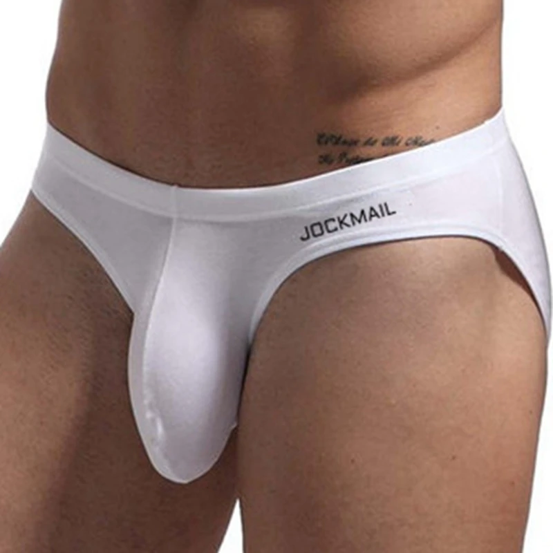 JOCKMAIL Men Briefs Underwear Men's Sexy Breathable Underpants Cotton Comfortable Mens Underwear Shorts Cueca Gay Male Panties