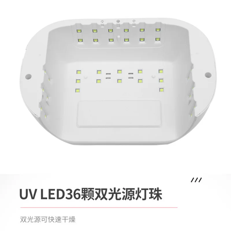 クロスボーダーネイルランプ 80W ネイルジェル硬化ライト 光線療法ランプ インテリジェント誘導ネイルベーキングランプ ネイルサロン用