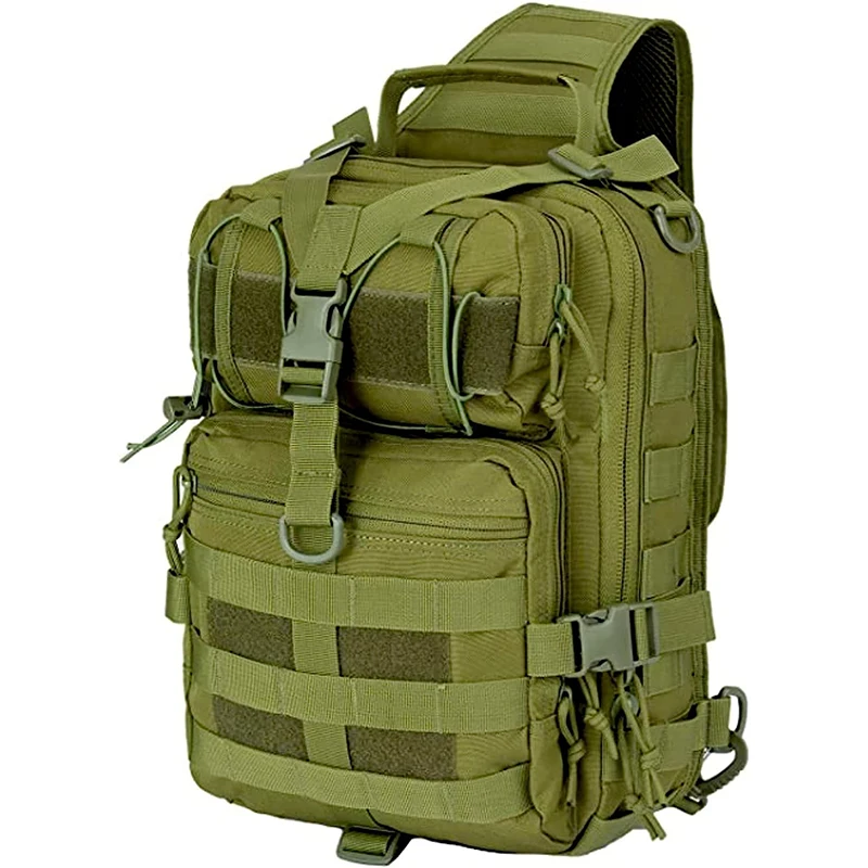 Tactical Bag Outdoor Sling Assault Range Rover Multi-functMan Shoulder Camping Hunting Crossbody Adventure