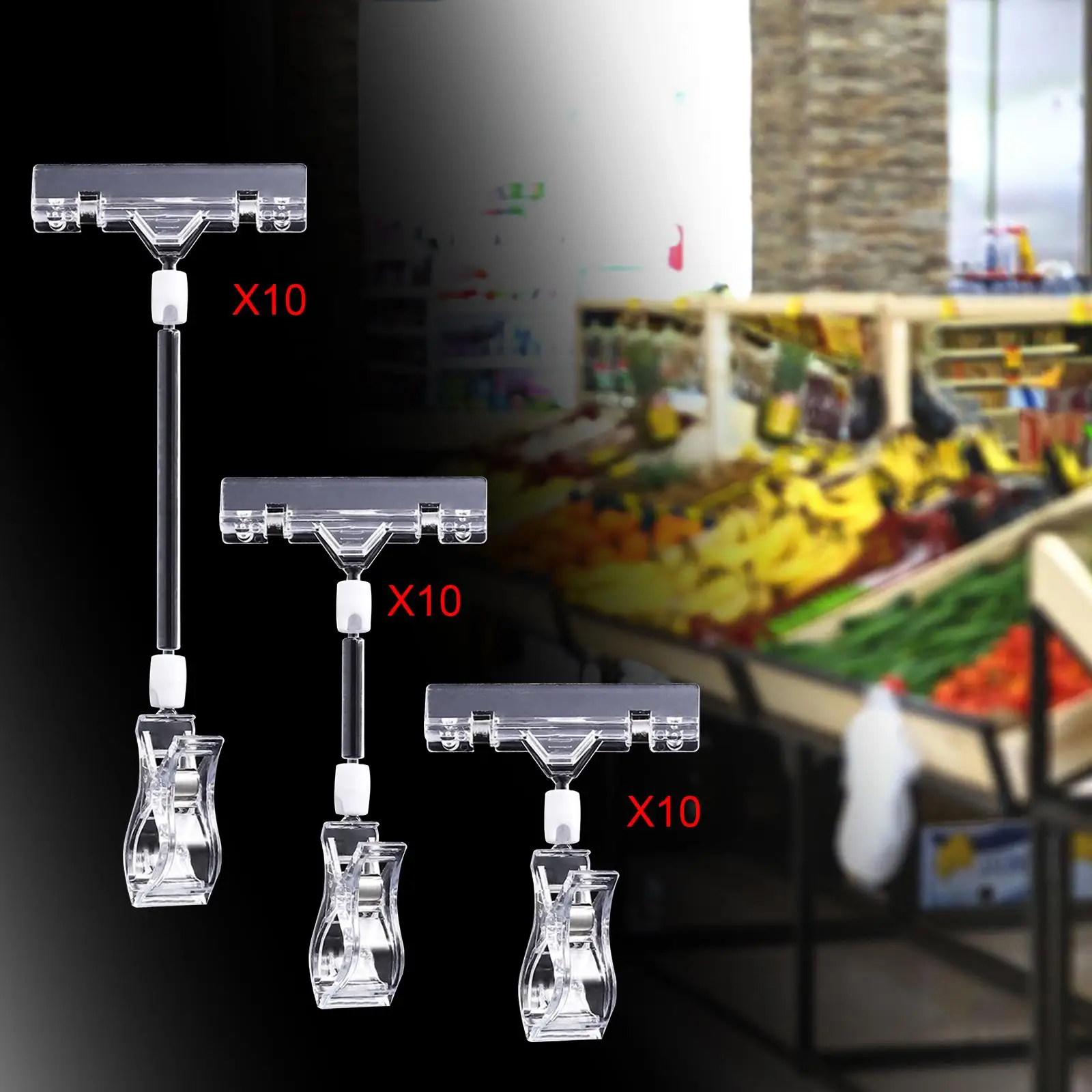 

Держатель панелей Зажимы для знаков Держатели ценников Прозрачные зажимы для дисплея Зажим для знака