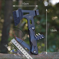 NEW Multi-functional Folding Mini Axe Hammer Safety Hammer Outdoor Portable Survival Emergency High-quality Tool