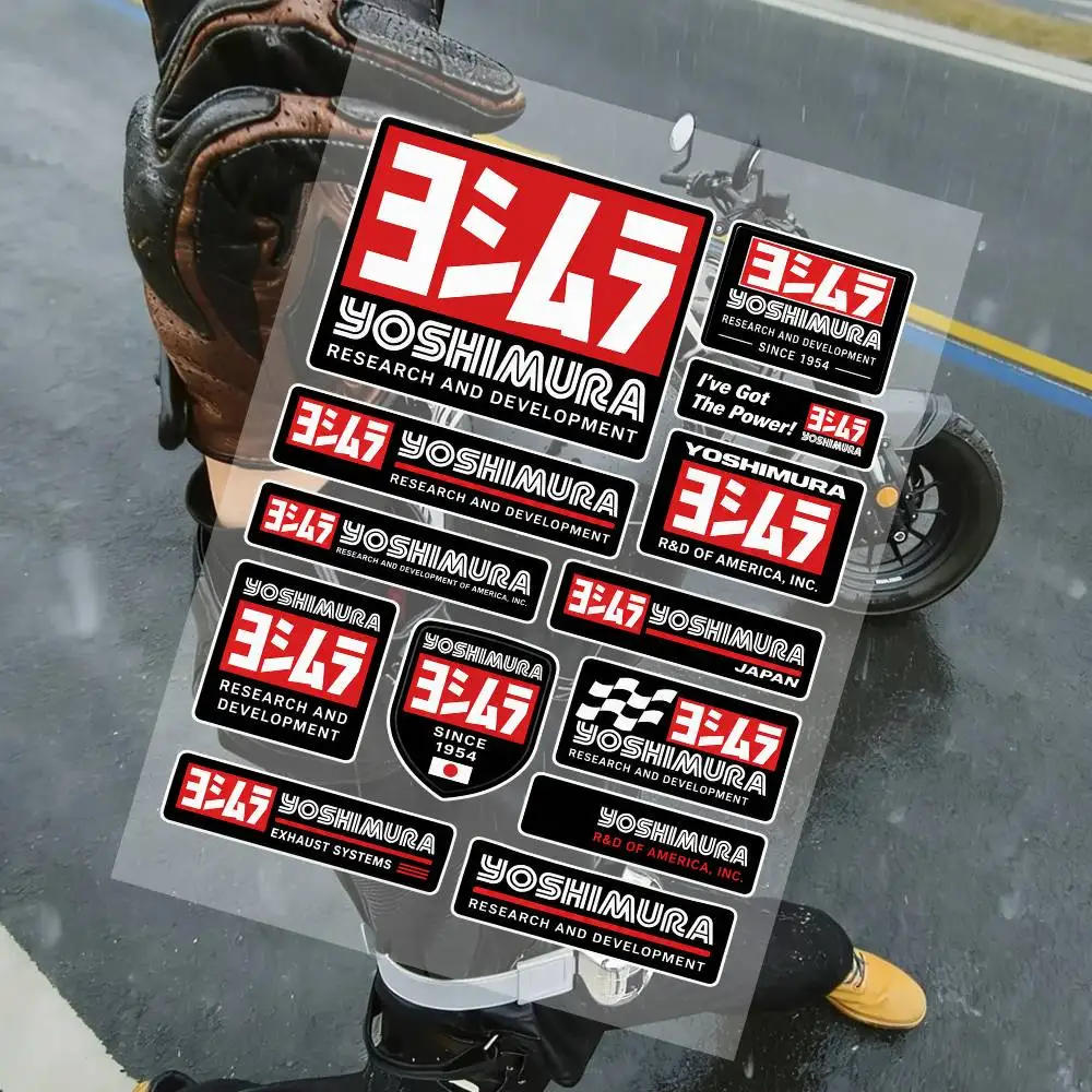 YO-SH-IMURa- Streetwear Brand Stickers Set Waterproof Vinyl Decals For Laptop Helmet Skateboard Motorcycle Car Phone Case