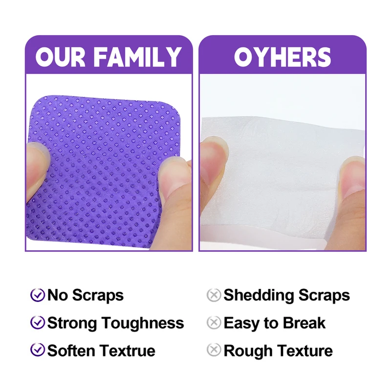 300/100 Stuks Pluizende Nageldoekjes Nagellak Remover Wattenschijfje Doekjes Servet UV Gel Verwijdering Pads Make schoonmaken Manicure Gereedschap