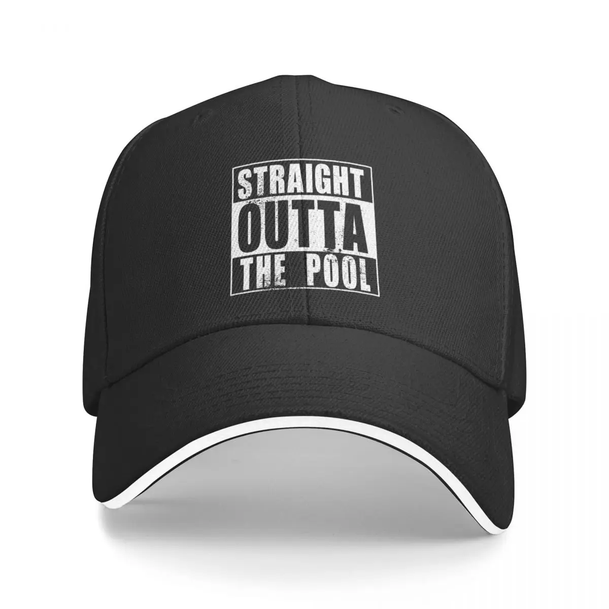 

Straight Outta The Pool (white) Baseball Cap Hat Beach Beach New Hat Women's Men's