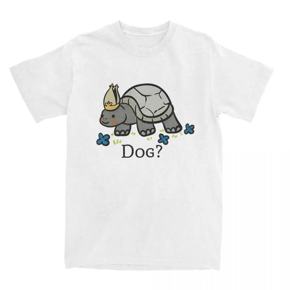 Turtle Pope Eldened Ringed T Shirt Men's Pure Cotton Unique T-Shirt O Neck Funny Tee Shirt Short Sleeve Clothing Adult