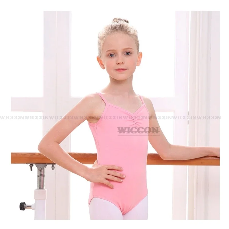 Toddler Girls Gymnastics Leotard Ballet Leotards Clothes Dance Wear Bodysuits Black Dance Leotards Cotton Bodysuit For Dancing