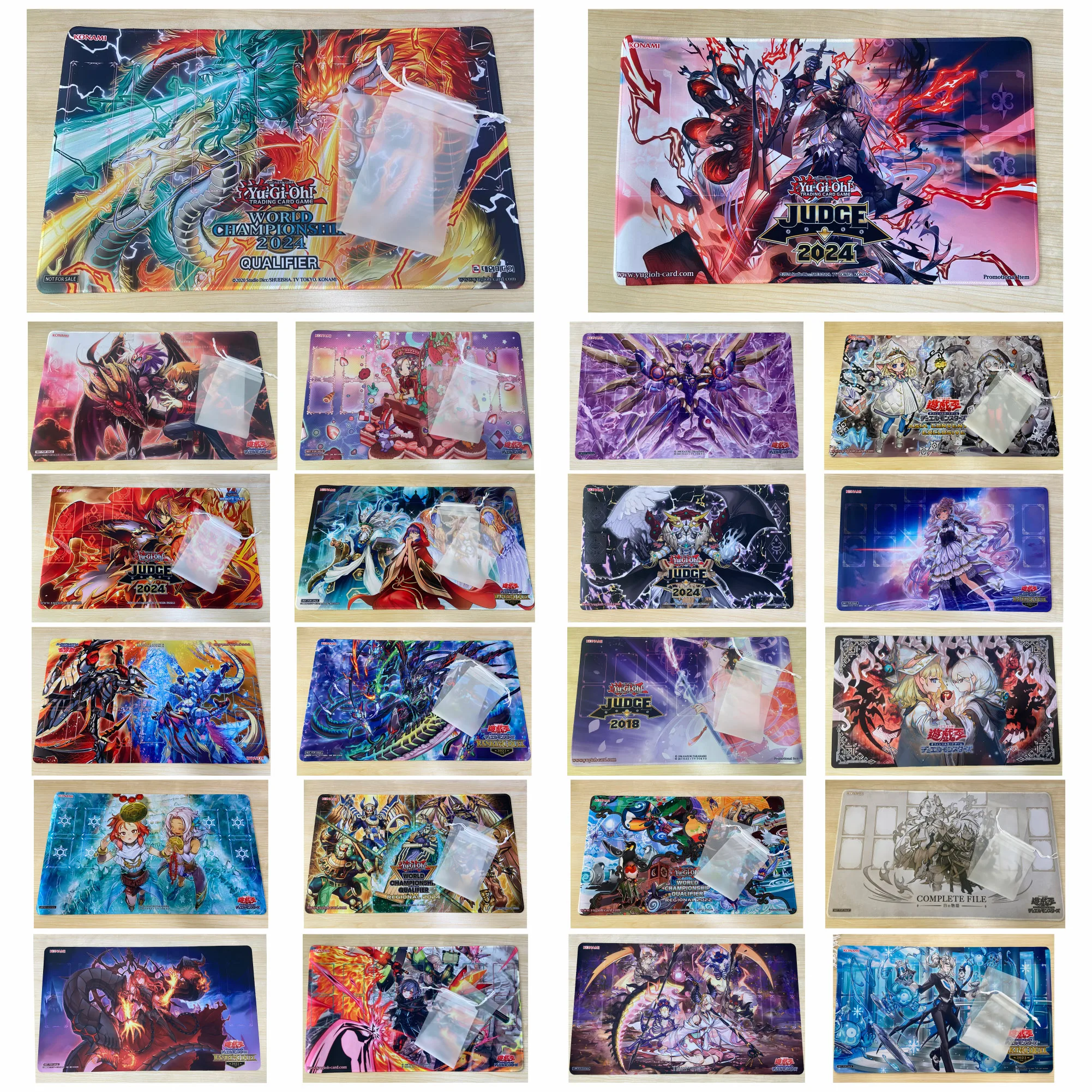 YuGiOh Raidraptor Yubel Mat Vaalmonica Tenpai Dragon Pad Chaos Angel White Woods TCG Trading Card Game Playmat Mousepad Free Bag