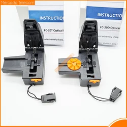 1pcs FC-20D FC-20T Optical Fiber Cutter Hand Tool Tungsten Steel Sheet Fiber Optical Cleaver Tool Plastic Material Mini Cleaver