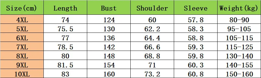 플러스 사이즈 가을 용수철 남성용 작업복 재킷, 루즈 오버사이즈 캐주얼 8XL 9XL 10XL, 160KG