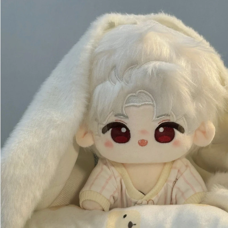 Feito à mão 20cm kawaii amor e espaço profundo sylus ídolo boneca anime estrela bonecas figura de pelúcia brinquedos macios algodão bonito plushies fãs presente