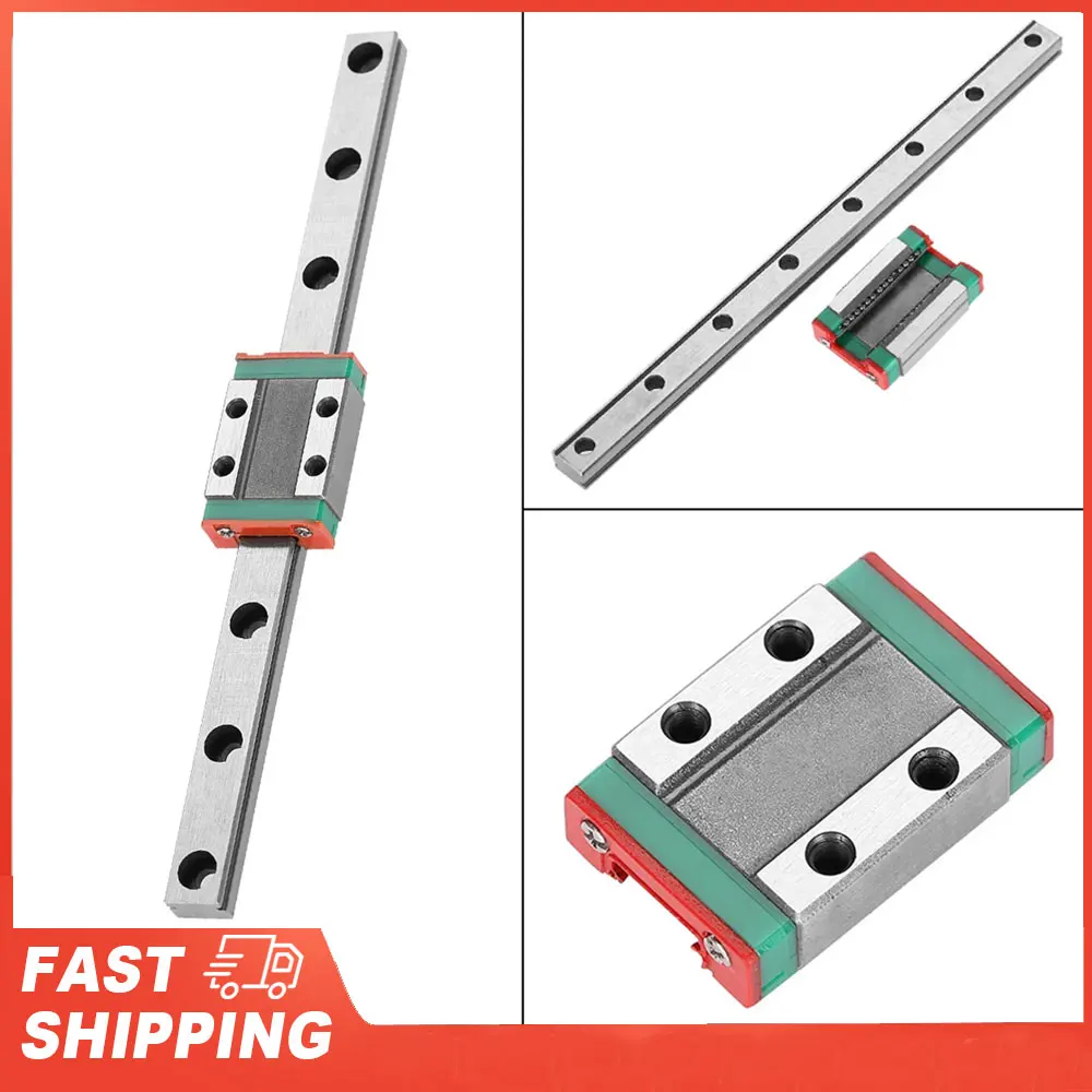 LML9B Miniature Linear Rail  Rail 9mm Width Slide Block Linear Motion Rail Linear Rail Block Linear Rail Carriage