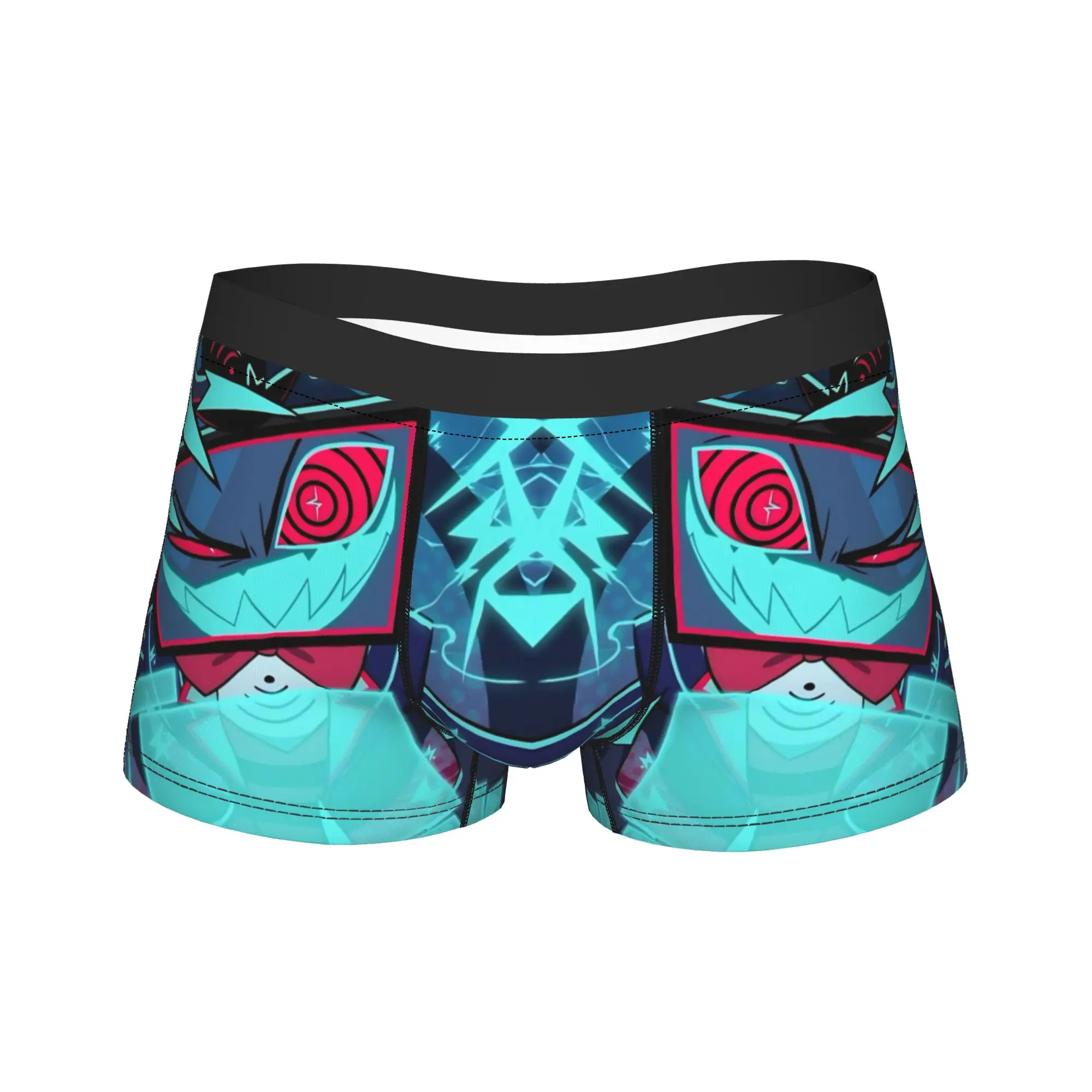 

Men's Vox Hazbined Underwear Fashion Boxer Briefs Shorts Panties Male Soft Underpants Plus Size