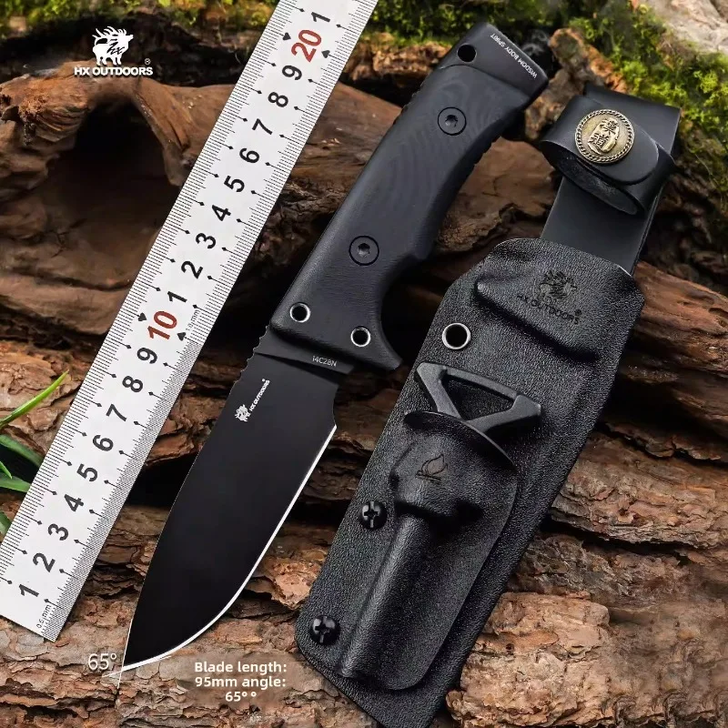 

HX OUTDOORS Classic Locke Outdoor Survival Knife High Hardness Sharp Camping Survival Knife Wilderness Straight Knife