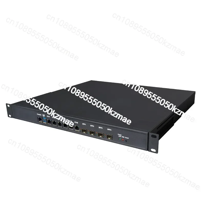 

Industrial 1U Chassis Firewall Mini Pc LGA1700 Alder Lake Cpu 12th Gen 6*lan Ports for 4*SFP 10G H610/H670 Chipset Mini Pc