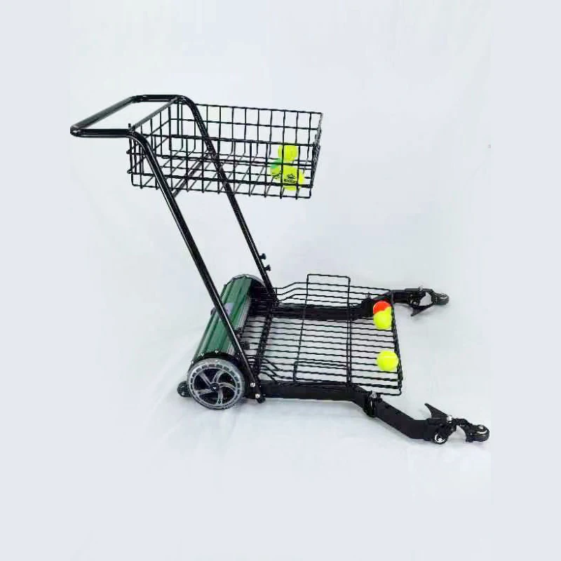 

Tennis Automatic Ball Picker Tennis Ball Picker with Cart Picker Instrument Coach Barrel High Quality
