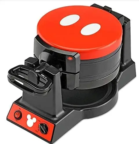 Mouse MIC-62 Double Flip Waffle Maker, 8