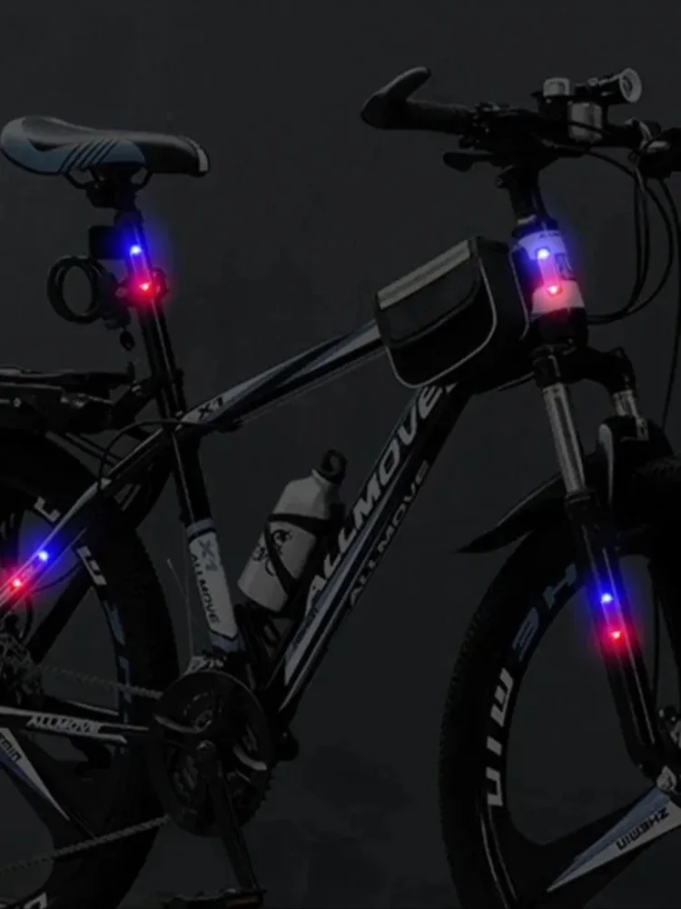 AliExpress NONE Motorcycle Mini Warning Light, Simulated Alarm Dummy LED Lamp, Wireless Anti-Theft Flashing Caution Light for Bike Scooter