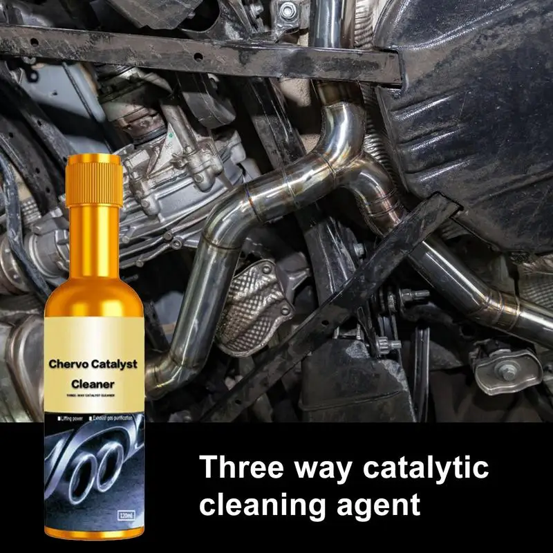 Anti Carbon Engine Cleaner 120ml Catalytic Converter Cleaner Catalyst For Car Engine Multi-Effect Agent High Concentration