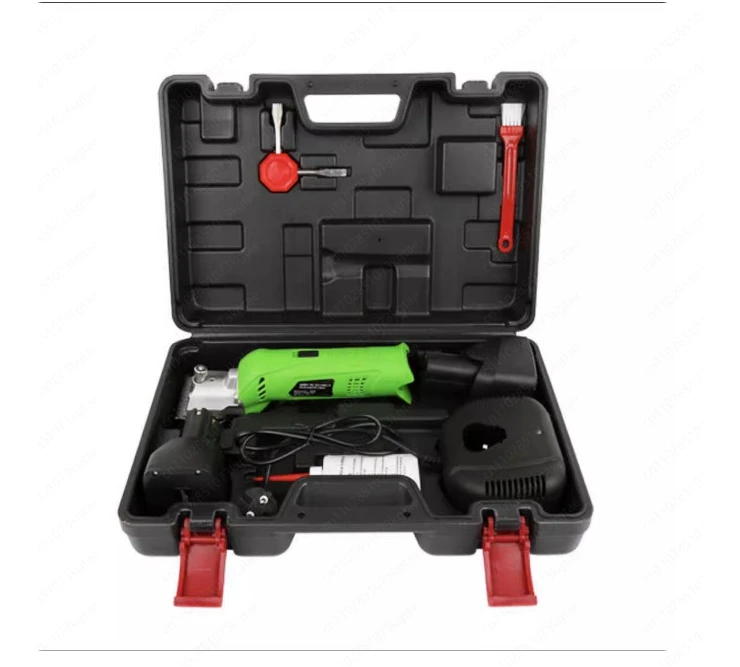 

Портативные перезаряжаемые ножницы из конского волоса, зеленые ножницы из конского волоса, машина для удаления конского волоса с 1 батареей