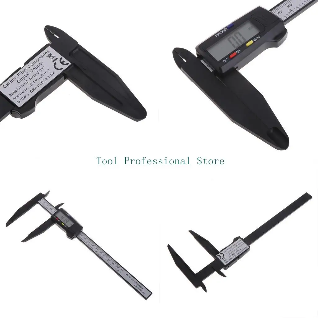 

57QF Upgraded Electronic Digital Caliper Measuring Tool with Inch/Millimeter Conversion for Extra Large LCD Screen 0-8 Inch/2