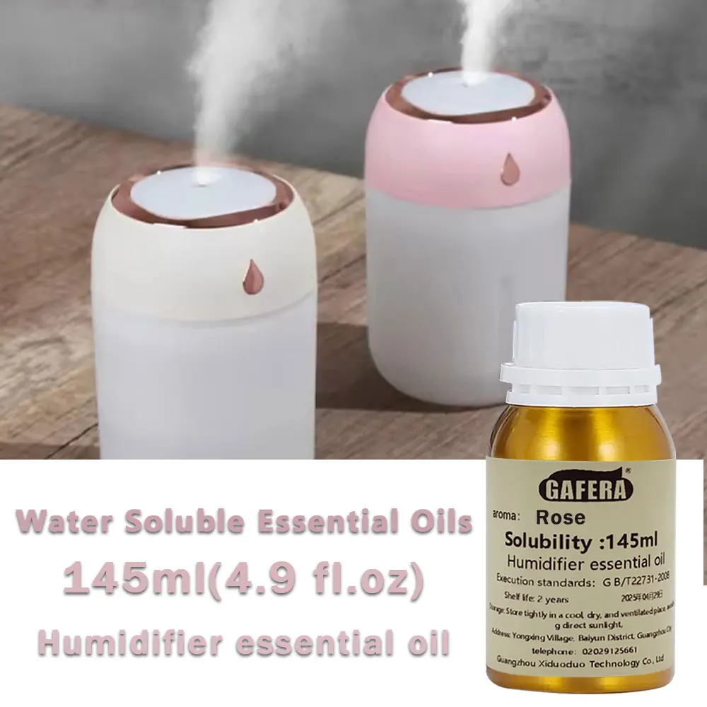 

GAFERA 145ml (4.9oz) Humidifier Essential Oil - Water Soluble, For Humidifier & Fragrant Stone & Aromatic Wood & Fragrant Gypsum