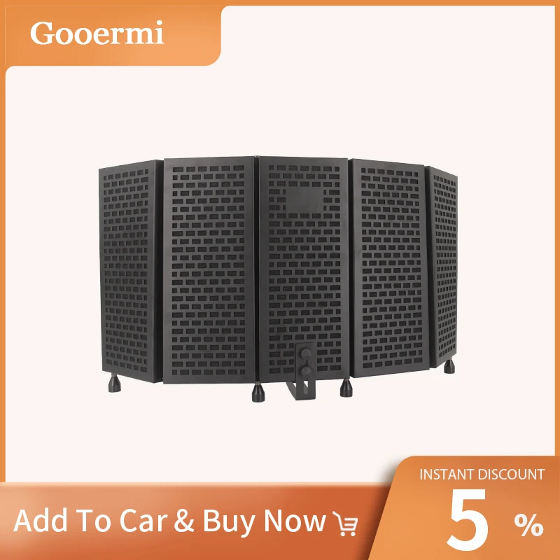 GMP-5M Five Door Metal Microphones Soundproof Enclosures Recording Studio Multi-layer Noise Reduction For Live Singing