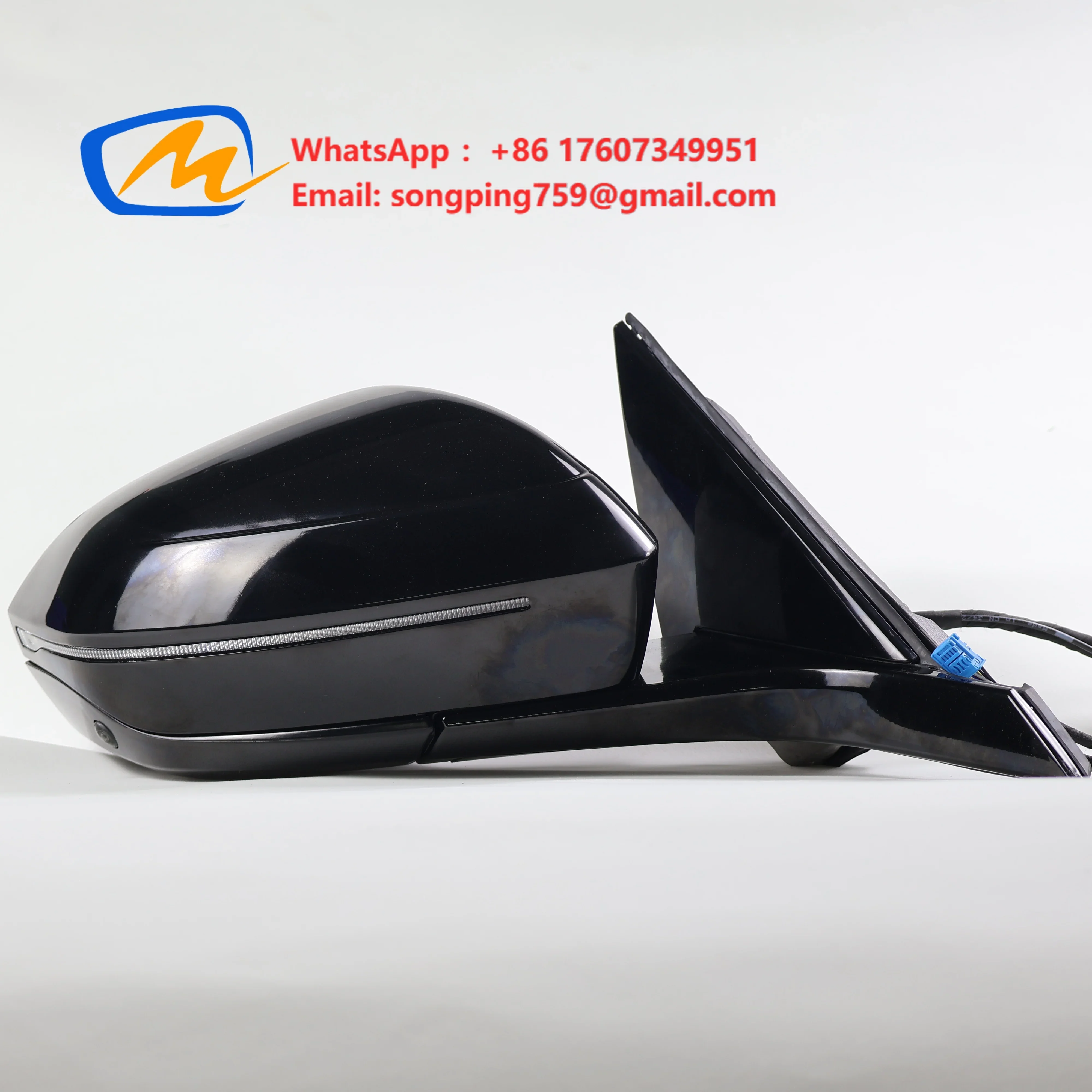FroBMW Brand New Rearview Mirror Blind Spot 360 Camera G60 G68 M5 Black Folding Heat Right Side Mirror Factory Direct Sales