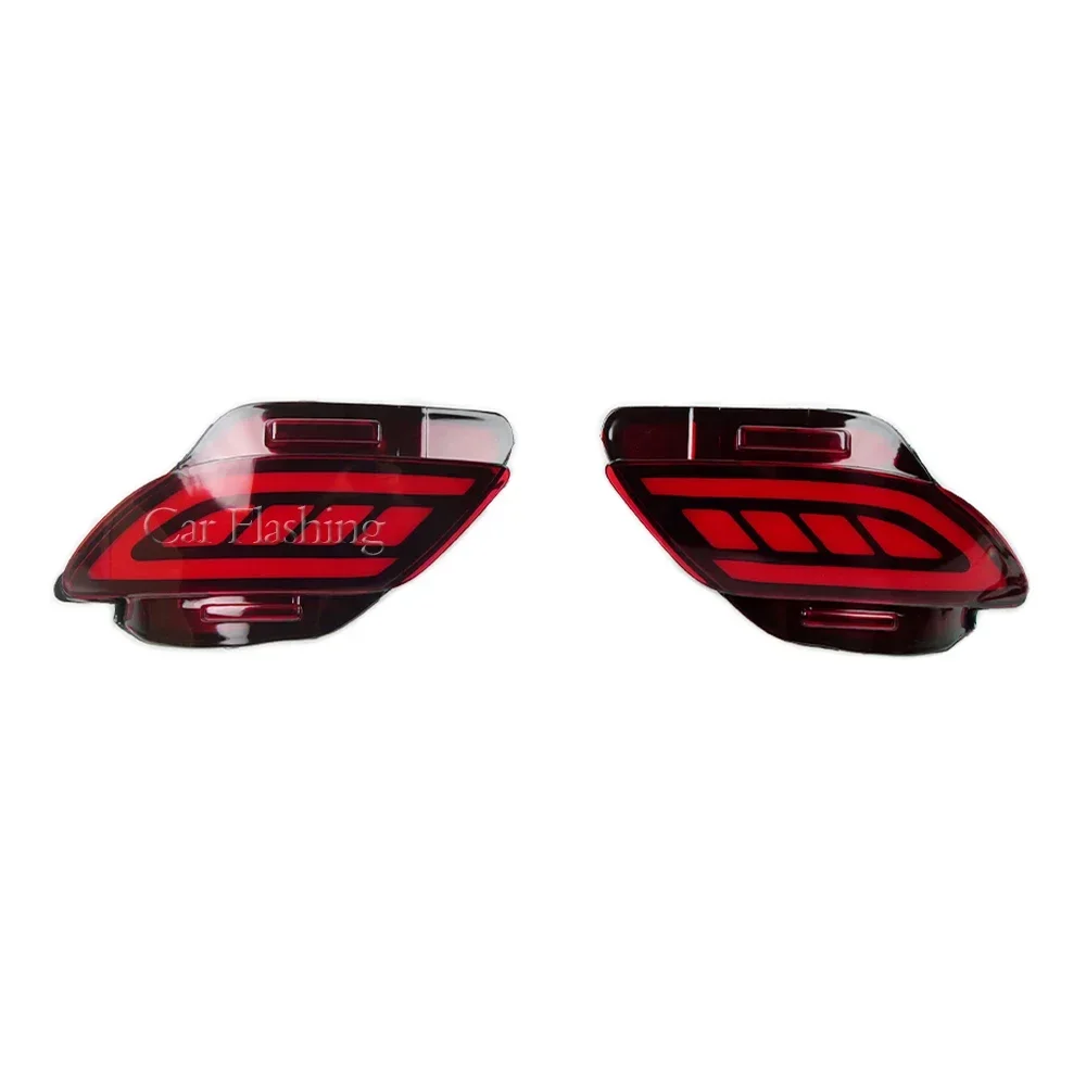 New！ Car LED Rear Bumper Reflector light For Lexus RX270 RX350 RX450h 2009 2010 2011 2012 2013 2014 2015 with Turn Signal Brake