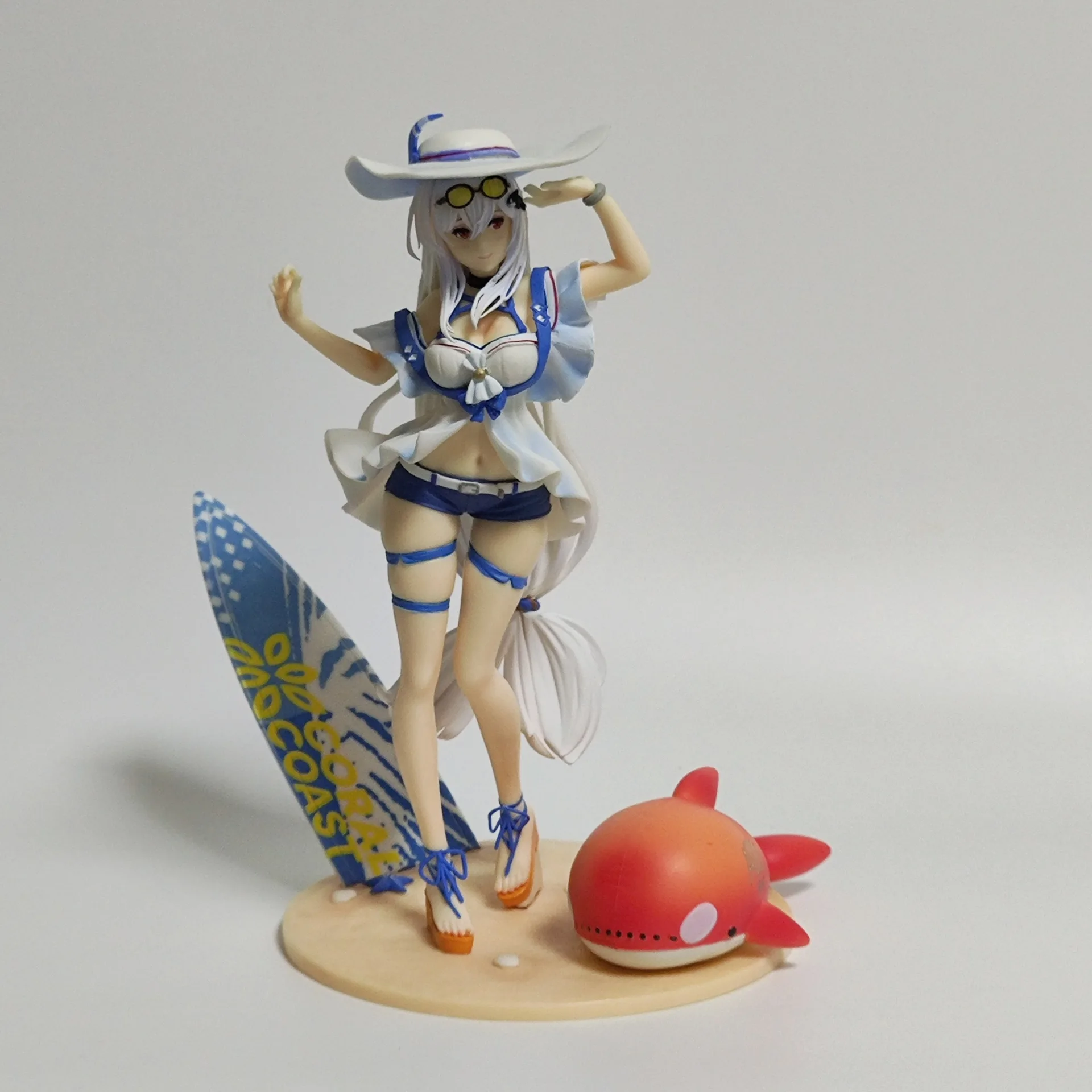 Arknights Skati Figure Beach Summer Two-Dimensional Swimsuit Beautiful Girl Anime Model Game Ornament